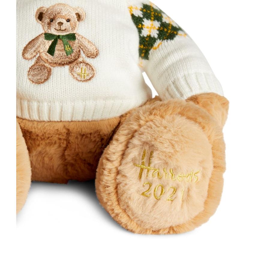 英国 Harrods [ハロッズ] 2021 クリスマスベア テディ ベアー