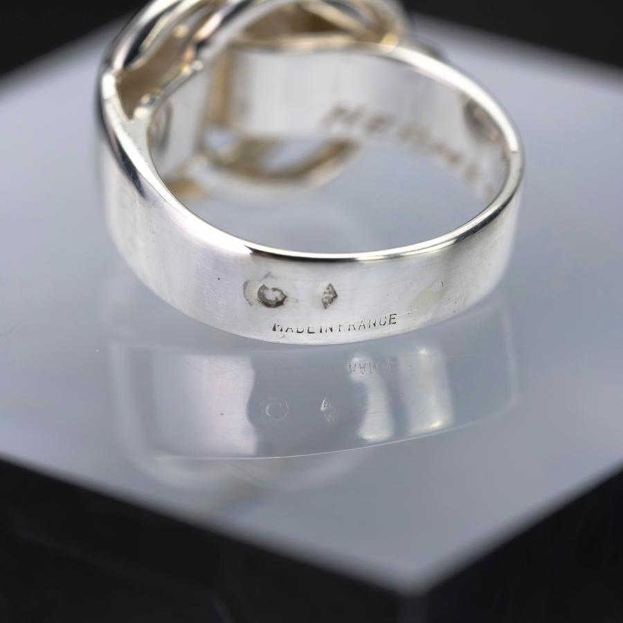 HERMES（エルメス） ドゥザノー リング 7号〜8号相当 シルバー925 Deux