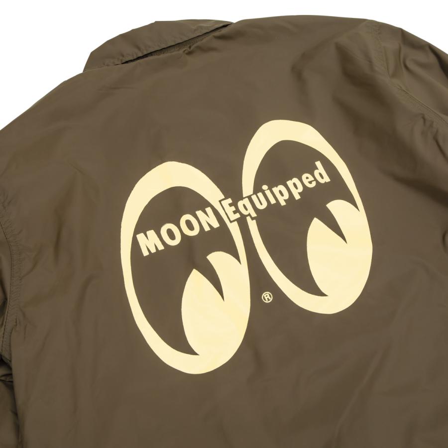 MOONEYES ムーンアイズ MOON Equipped コーチ ジャケット : MOONEYES