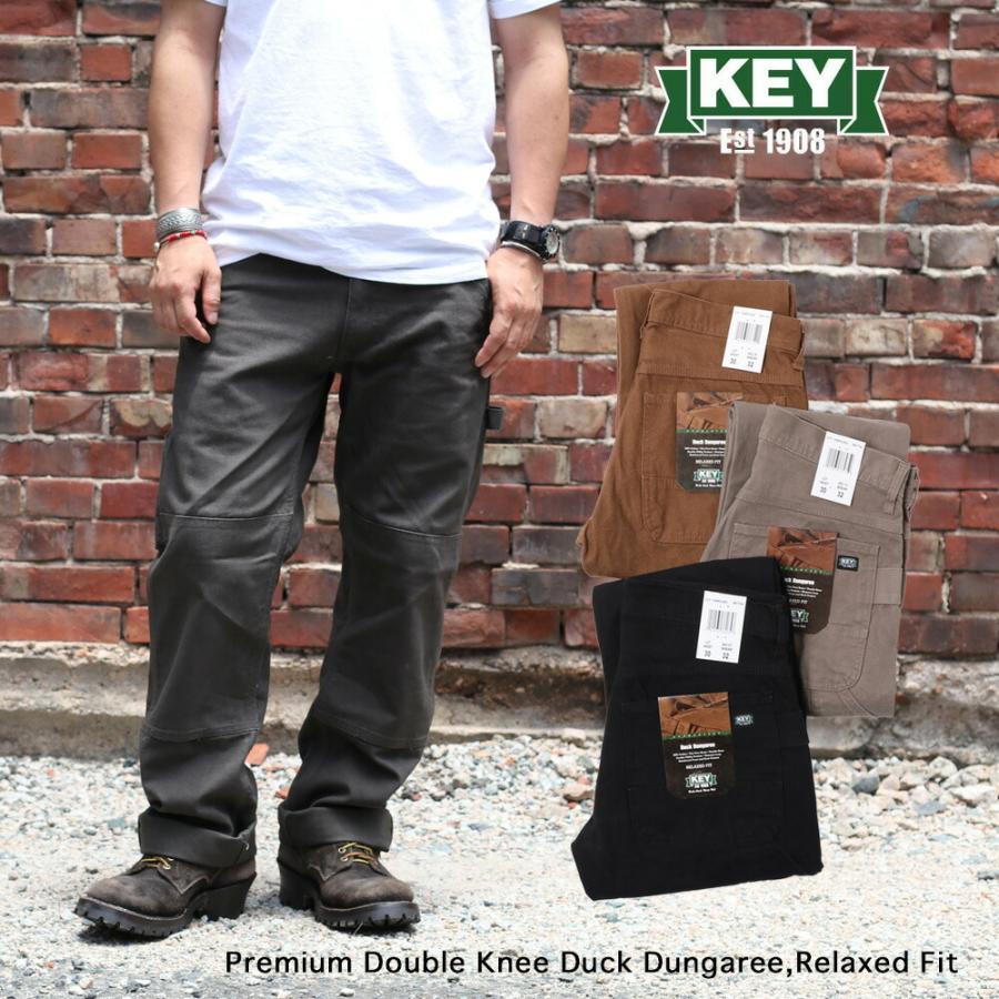 KEY 裾上げ無料 KEY INDUSTRIES,INC. ダブルニーダックパンツ 453 キー