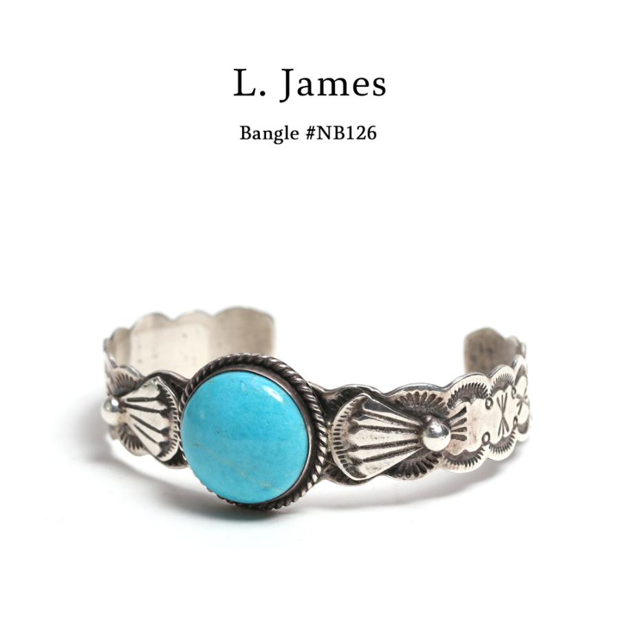 NAVAJO（ナバホ） ナバホ族 L. James L・ジェームス ターコイズ