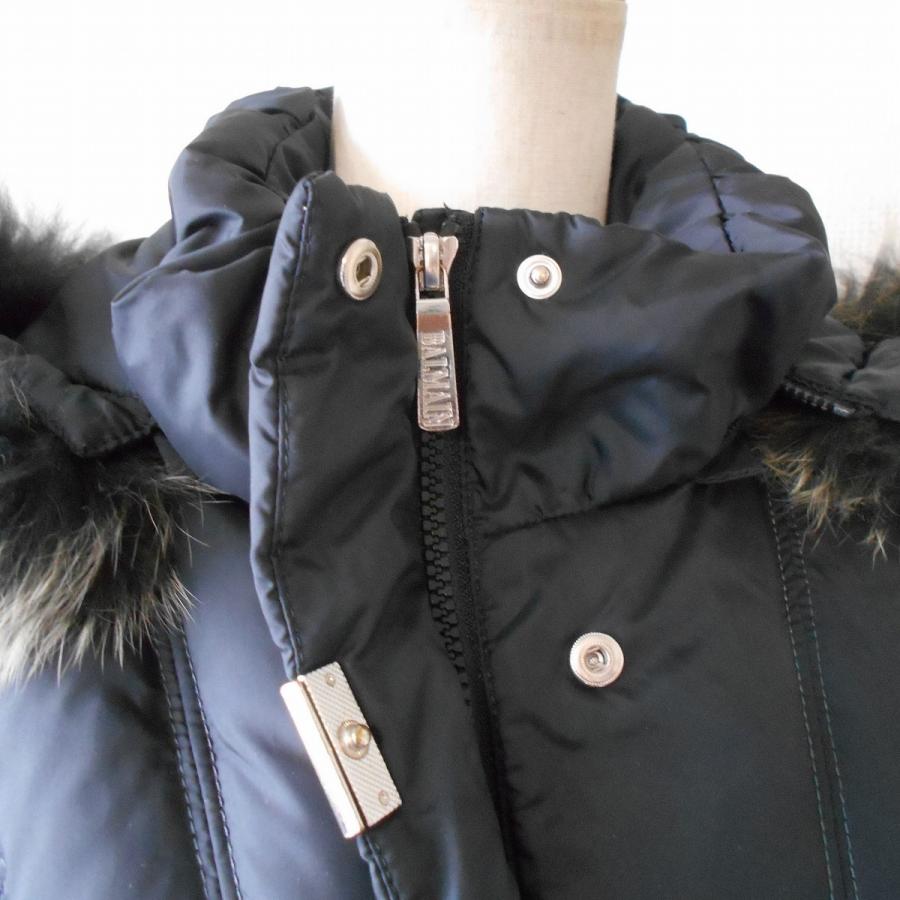 BALMAIN（バルマン） 美品 ブルー フォックス ファー 使用 レディース
