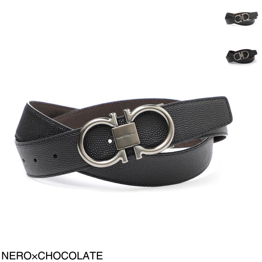 FERRAGAMO（フェラガモ） リバーシブル ベルト REVERSIBLE BELT メンズ