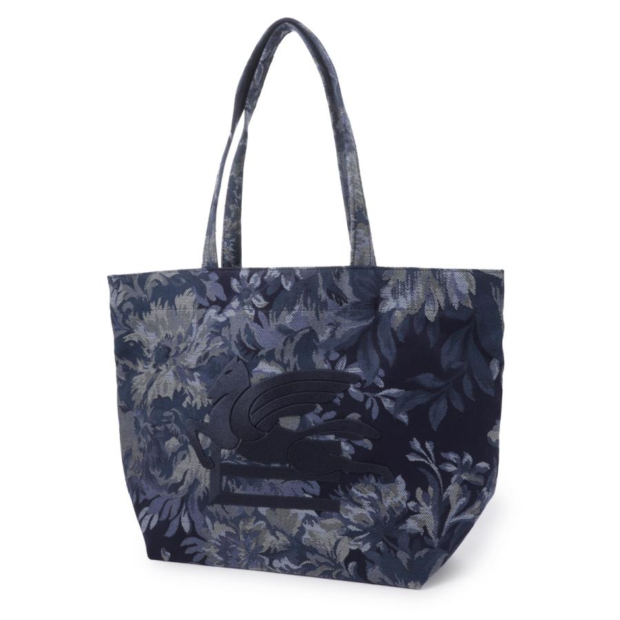 ETRO（エトロ） トートバッグ ブルー メンズ 1p048-7851-200 : モダン