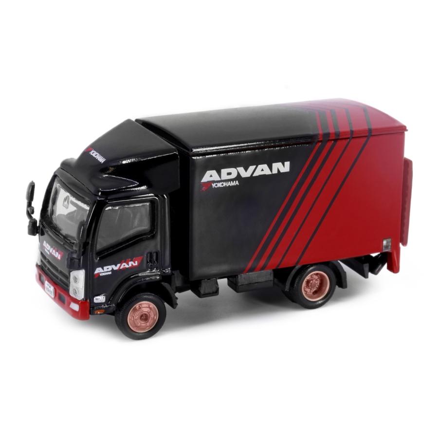 Tiny ATCJP64003 いすゞ エルフ ADVAN JP3 ※約1/64スケール : ミニカー