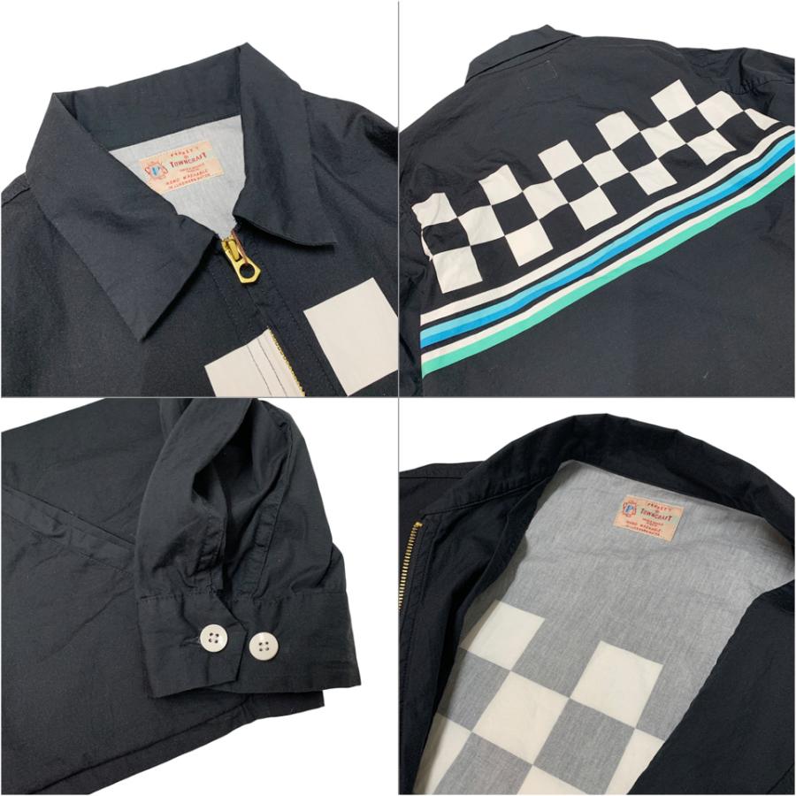 TOWNCRAFT（タウンクラフト） スイングトップ PRINTED ROCKABILLY