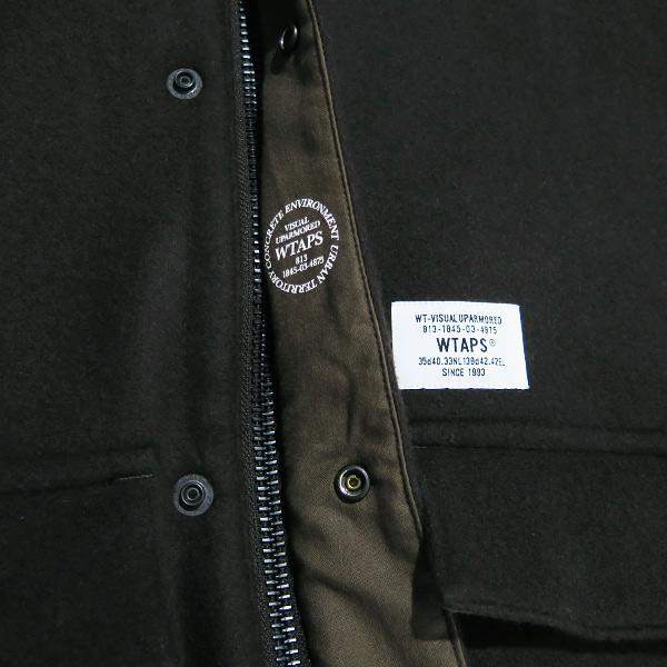 WTAPS（ダブルタップス） 23AW JFW-01/JACKET/WONY.MELTON 232BRDT