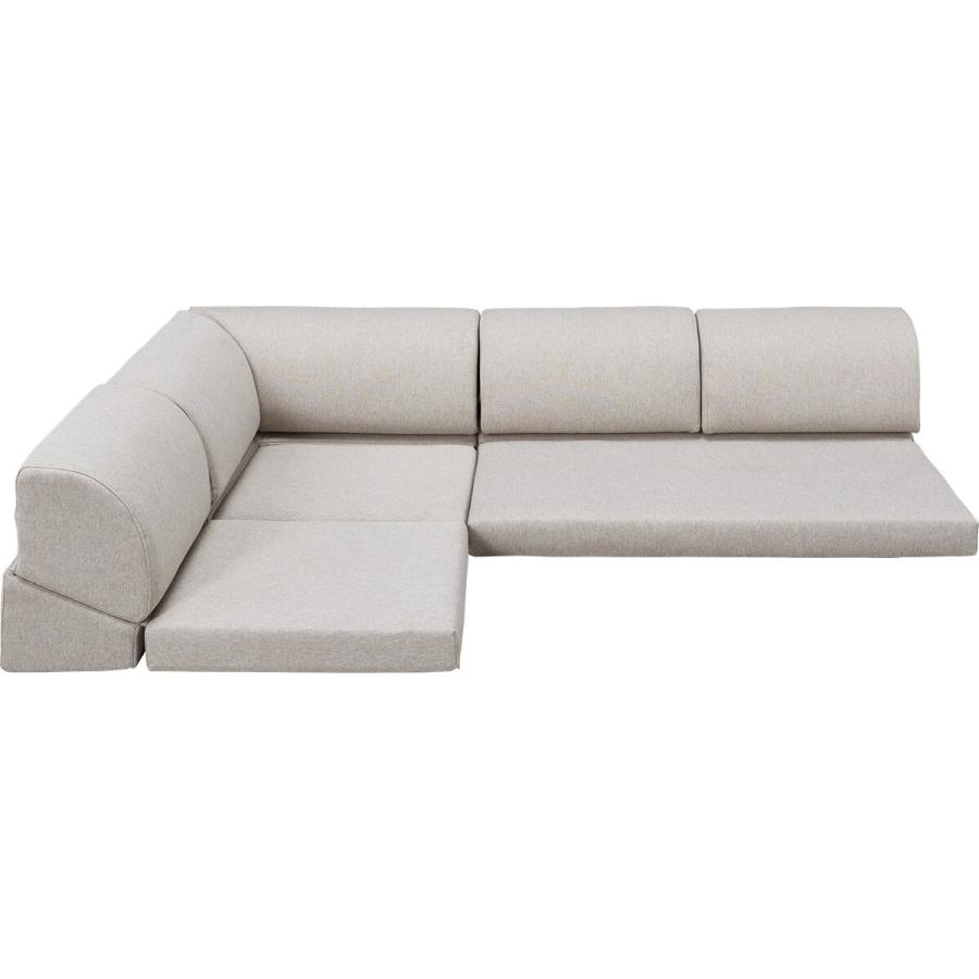 ニトリ（NITORI） ソファー ソファ ローソファ3点セット(XL06 MO