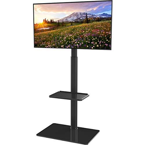 Hemudu ユニバーサルフロアTVスタンド（19?42インチフラットスクリーン