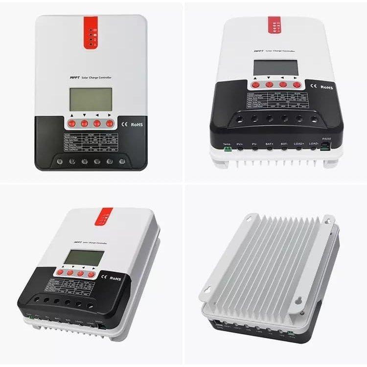 MPPTソーラーチャージコントローラー 40A 12V/24V兼用 100VDC 入力最大