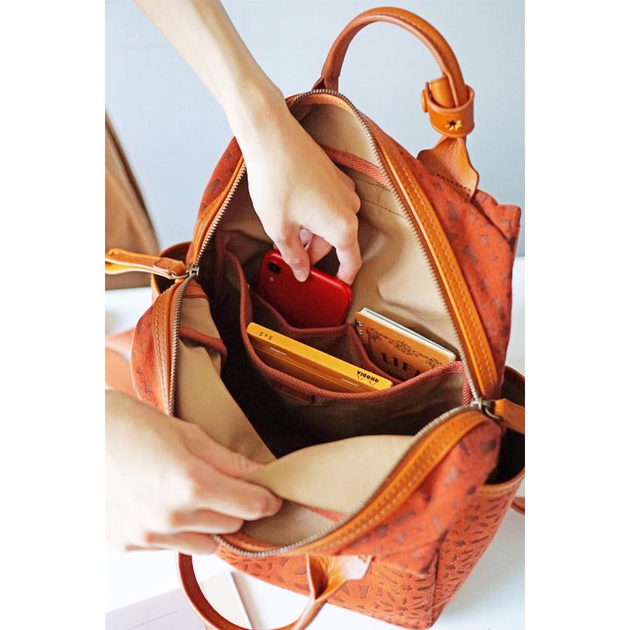 genten（ゲンテン） toile cutwork トワル・カットワーク リュック