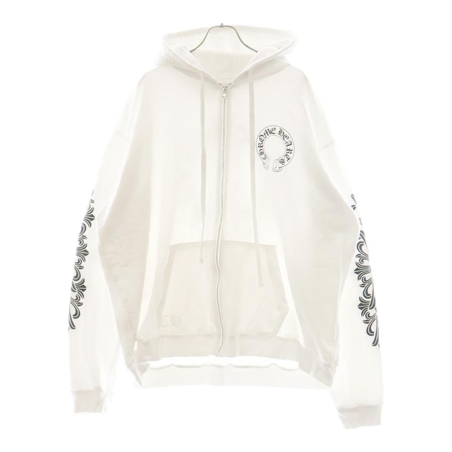 CHROME HEARTS（クロムハーツ） WTSHRT HD ZIP バックホースシュー 袖
