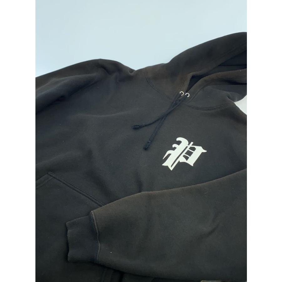 PHATRNK◇色褪せ有/パーカー/XL/コットン/ブラック/ファットランク