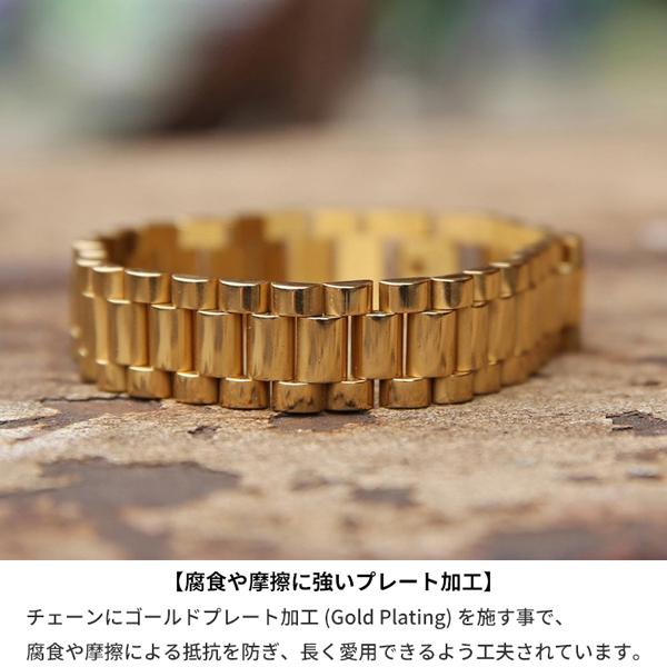 キングアイス King Ice 腕輪 ブレスレット ロレックスリンク チェーン