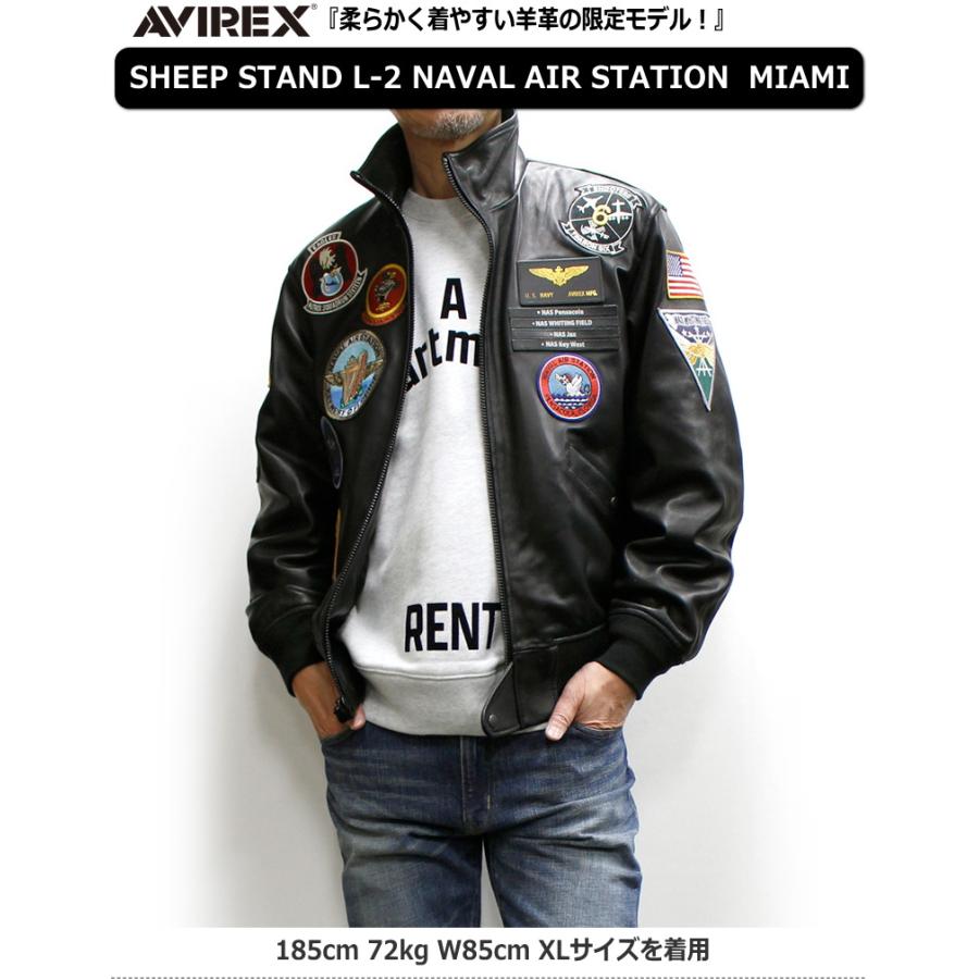 AVIREX（アヴィレックス） SHEEP STAND L‐2 JACKET 