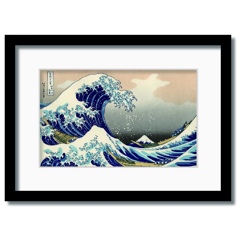 ファブリックパネル アートフレーム 日本風 和 江戸 壁掛け ウォール