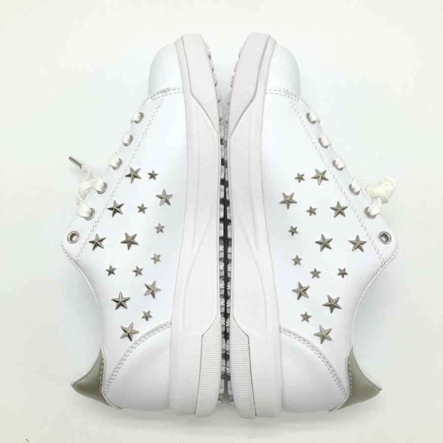 未使用品】セントアンドリュース ゴルフシューズ 白×シルバー 星