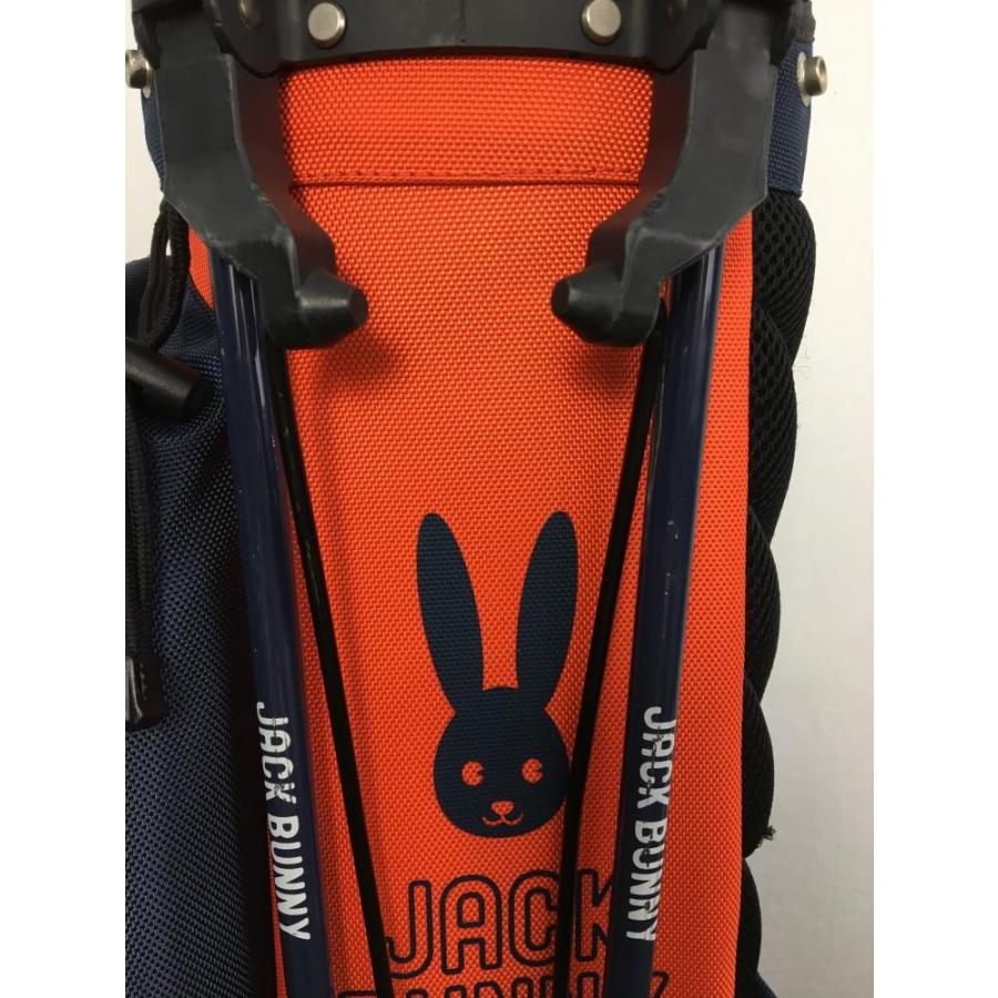 Jack Bunny!!（ジャックバニー） スタンド式キャディバッグ ネイビー