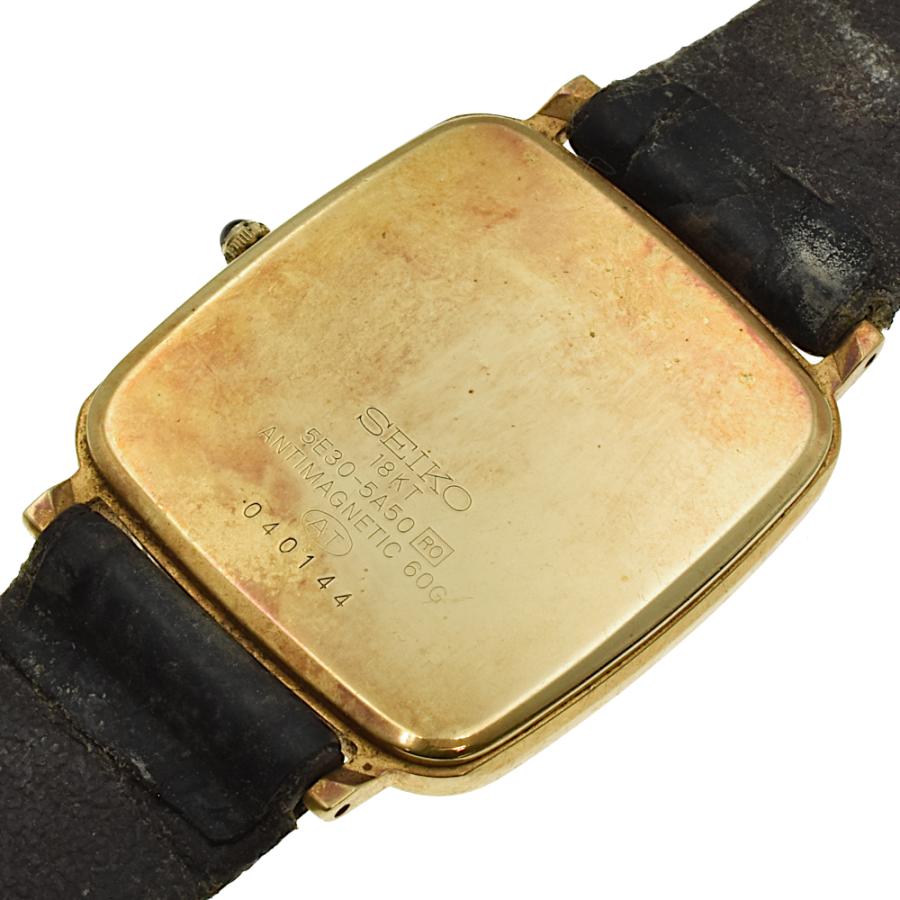 SEIKO（セイコー） ドルチェ 5E30-5A50 18KT 金無垢 QZ クォーツ