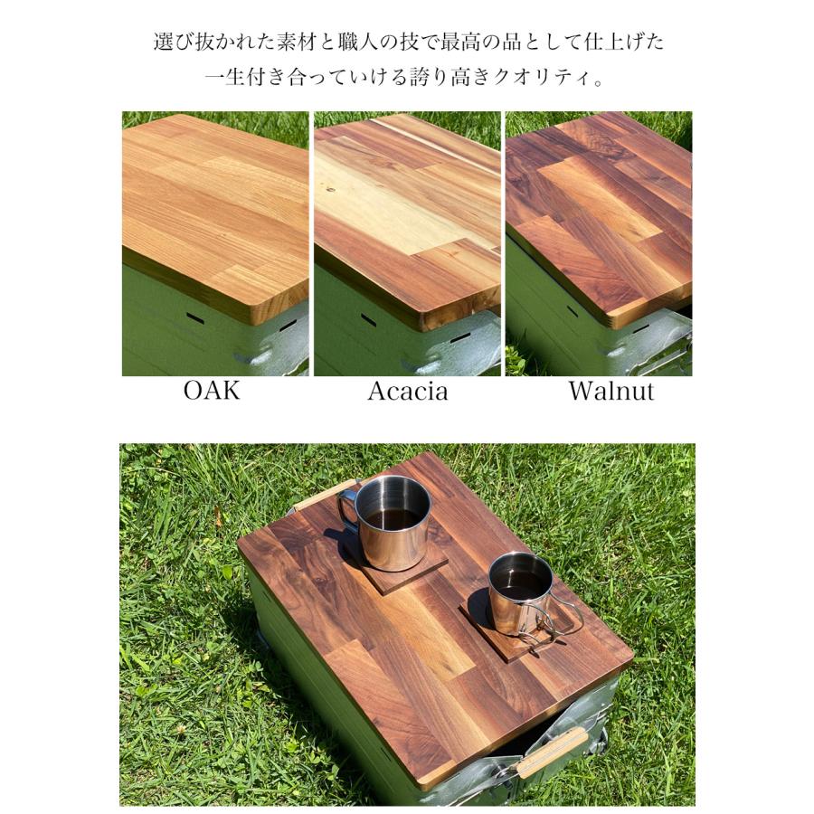 シェルフコンテナ25 50 シェルフコンテナ 天板 カスタム キャンプ