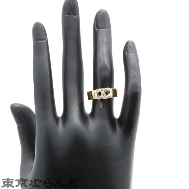 HERMES（エルメス） ニューヘラクレス ダイヤ リング イエローゴールド