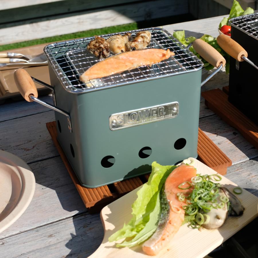 SLOWER（スロウワー） バーベキューコンロセット 1〜2人用 火鉢 ひばち