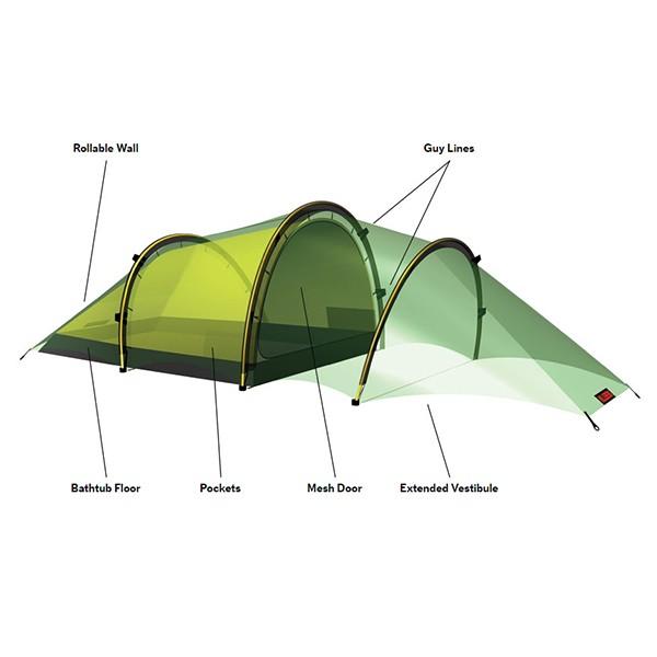 HILLEBERG（ヒルバーグ） 10%OFFセール アンヤン2 GT 2.0 サンド