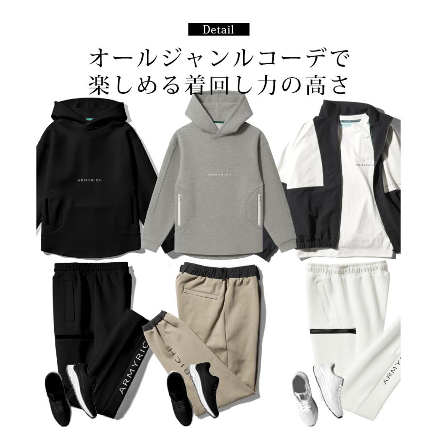 ARMYRICH ボンディングパーカーセットアップ メンズ 秋服 冬服 秋冬