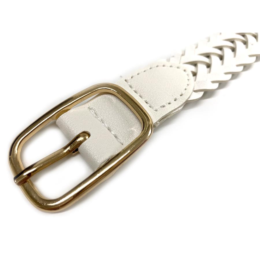 adia レディース メッシュベルト 革 皮 レザー 女性 おしゃれ シンプル