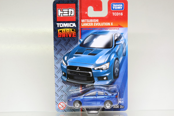 タカラトミー TCD16 ミツビシ ランサー エボX（ブルー） （ノン
