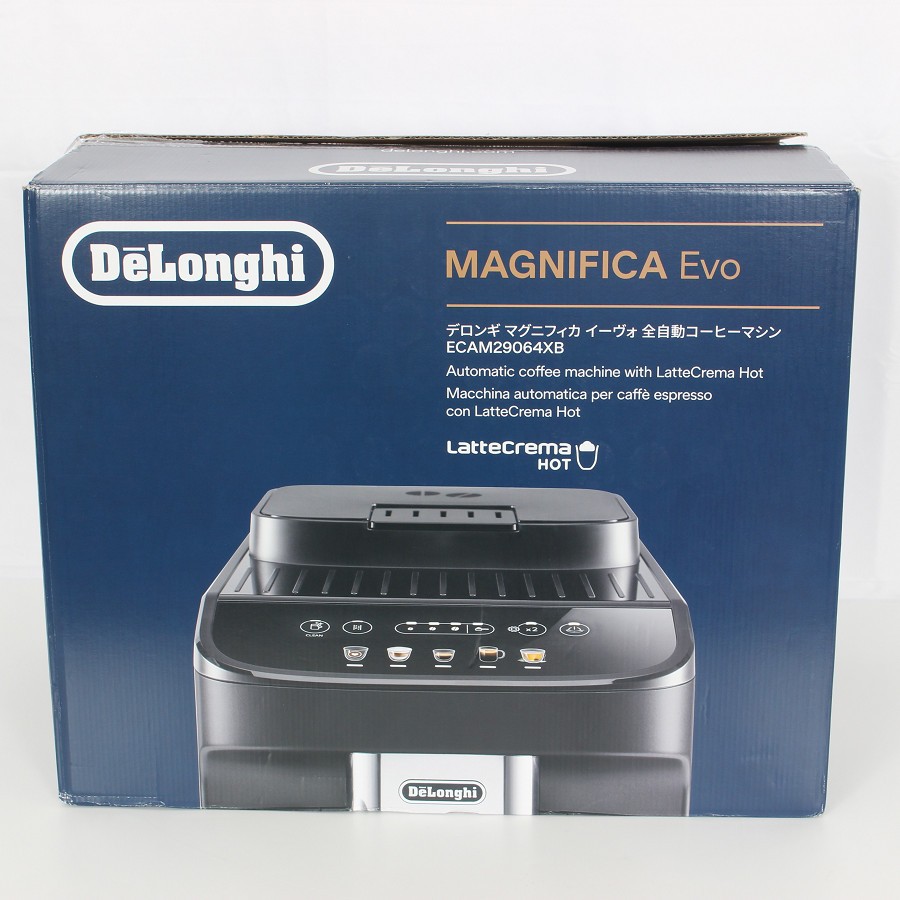 デロンギ 全自動コーヒーマシン マグニフィカ ESAM1000SJ （ブラック