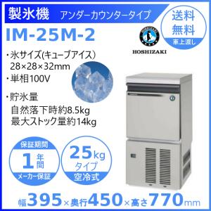 製氷機 パナソニック SIM-AS2500（旧：SIM-S2500B） アンダー