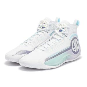 即納/優良配送】361° AG4 SOAR W672341104-5 WHT/BLU バスケット