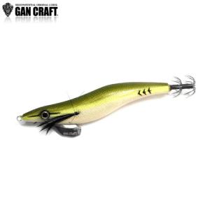 GAN CRAFT（ガンクラフト） エギ 餌木邪 3号（グロー伊佐木） : プロ