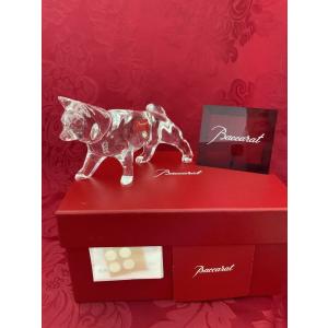 バカラ（Baccarat） 置物 ドッグ 犬 クリスタル フィギュリン