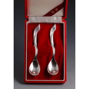 銀食器カトラリー「ニュークラウン」スプーン3本入り・銀製品・ : 銀