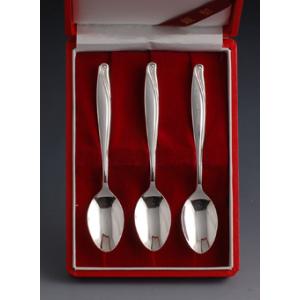 銀食器カトラリー「ニュークラウン」スプーン3本入り・銀製品・ : 銀