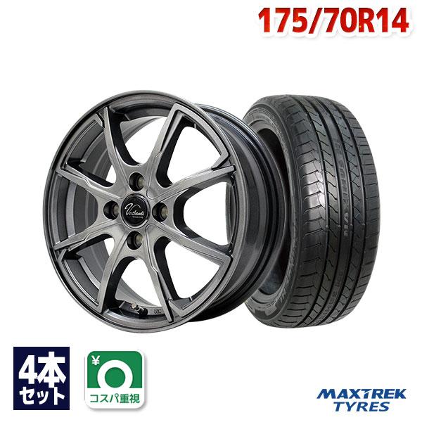 175/70R14 サマータイヤ ホイールセット MAXTREK MAXIMUS M1 送料無料