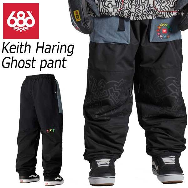 24-25 SIX EIGHT SIX/686 KEITH HARING GHOST pant メンズ レディース