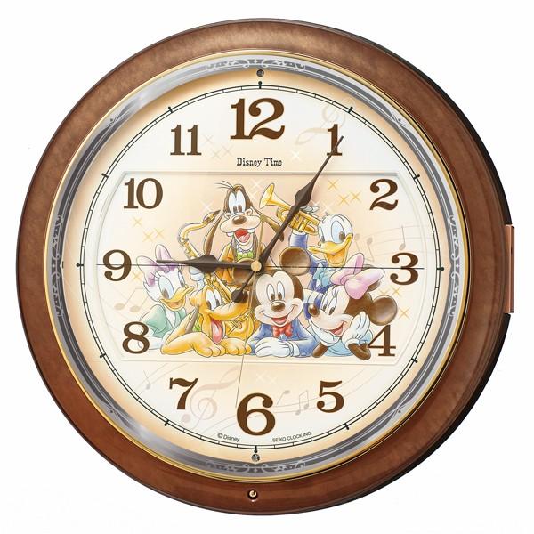Disney（ディズニー） SEIKO セイコー電波からくり掛け時計「Disney