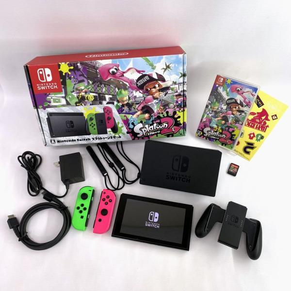 ジャンク扱い》ニンテンドースイッチ 初期型 スプラトゥーン2セット