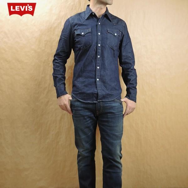 Levi's（リーバイス） メンズ デニム ウエスタン シャツ 65816-0115