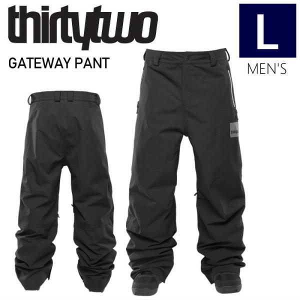 thirtytwo（サーティーツー） 24-25 THIRTYTWO GATEWAY PNT BLACK L