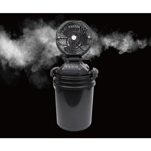 大型充電式ミストファン ミスト冷えるくん 屋外仕様 防塵防水IP65