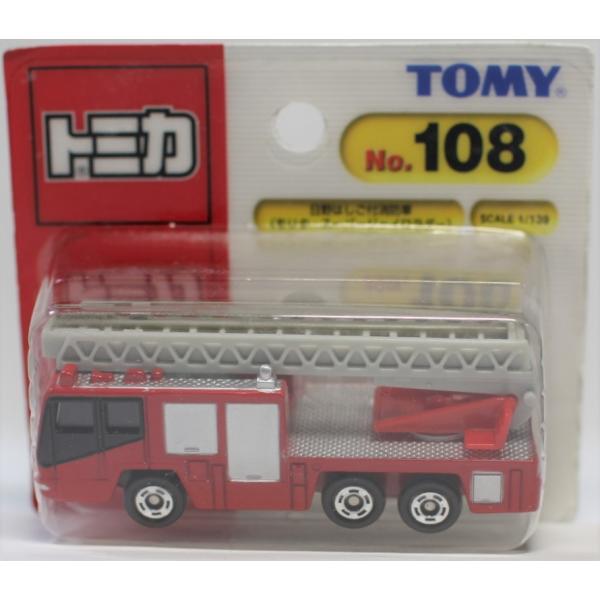 新品 トミカ No.108 日野 はしご付消防車 (ブリスター) 240001011477