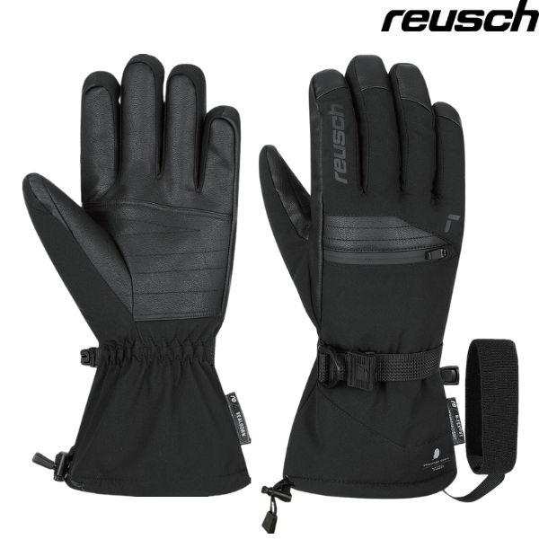 reusch（ロイシュ） 防水 防寒 スキーグローブ ロイッシュ ブラック