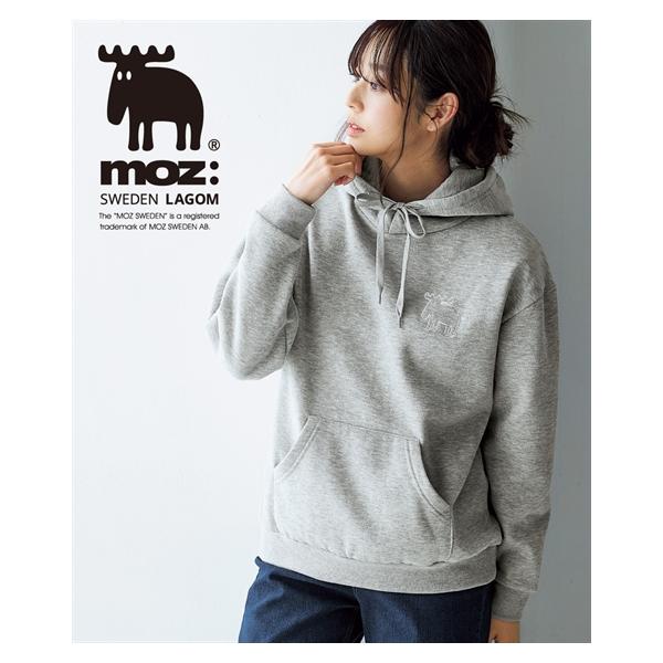 SMILELAND 大きいサイズ レディース トップス mozモズ裏起毛