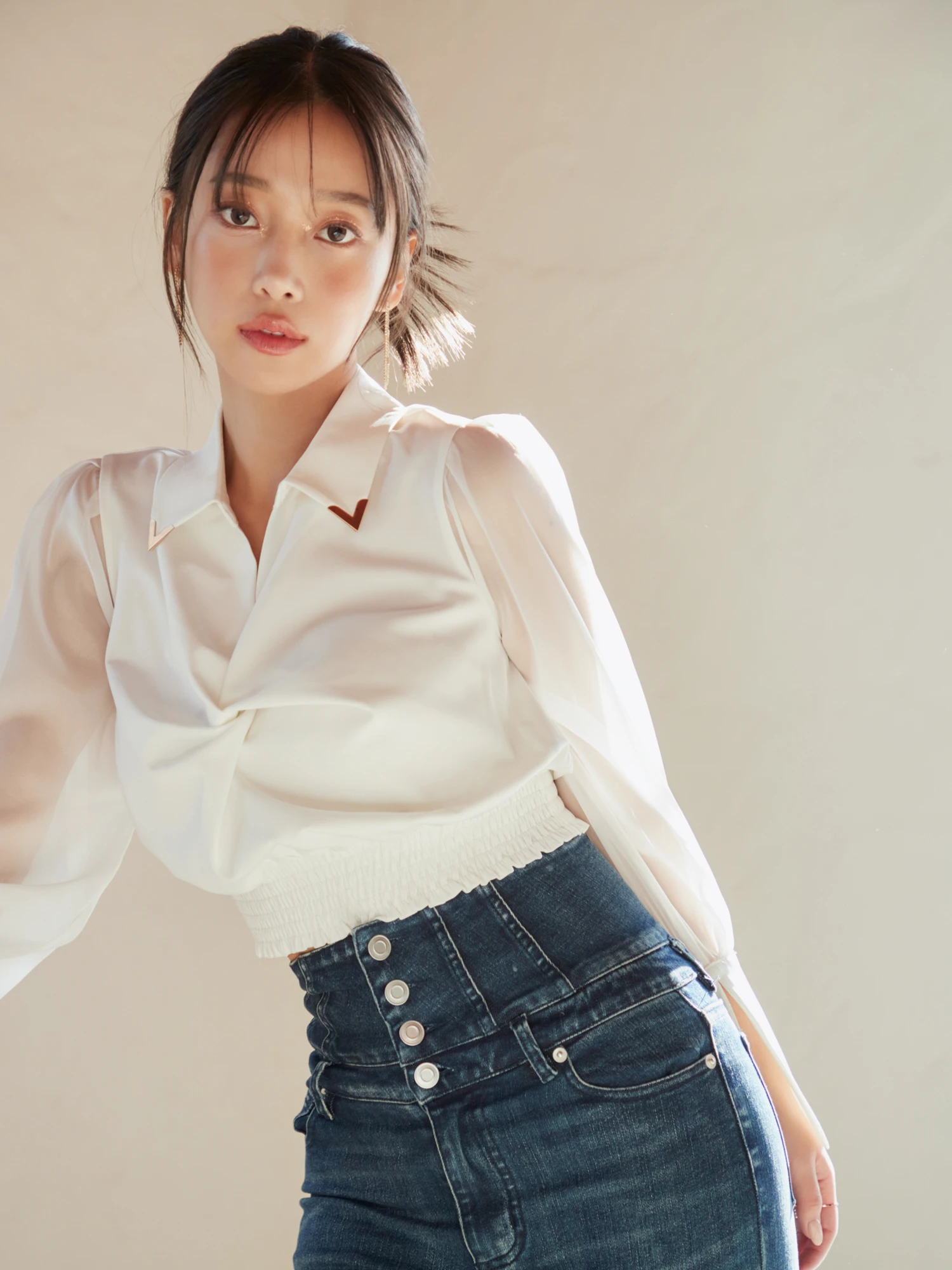 LIP SERVICE（リップサービス）｜ フロントツイストシャツ アイテムの