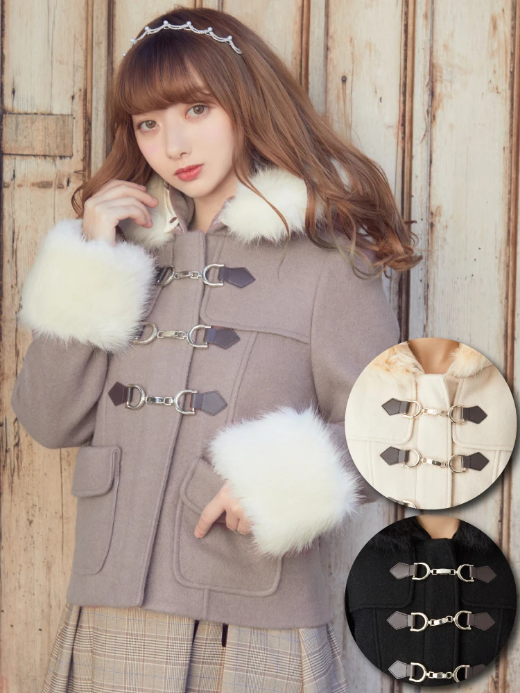 ビットショートダッフルコート - Ank Rouge(アンクルージュ)のコート