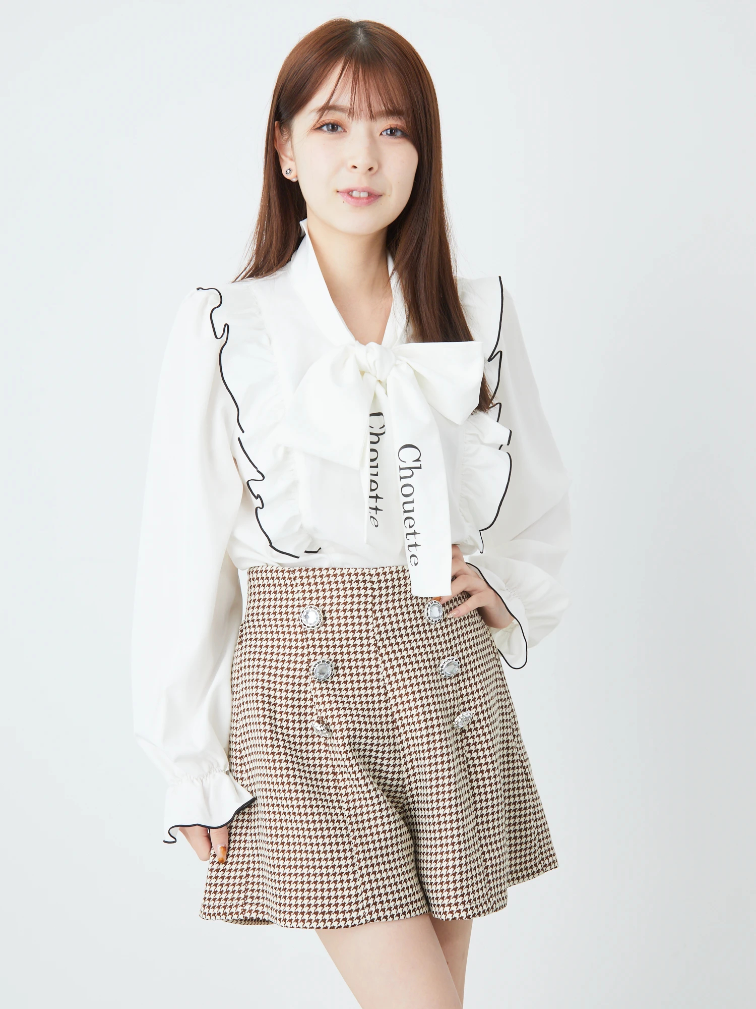 ビジューボタンキュロット - Ank Rouge(アンクルージュ)のショート